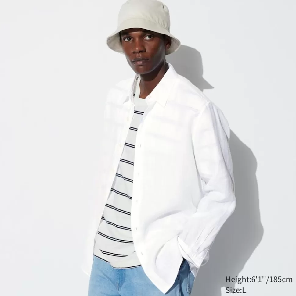 100__premium_leinen_langarm_hemd_2-1.webp UNIQLO Hemden*100 % Premium Leinen Langarm Hemd