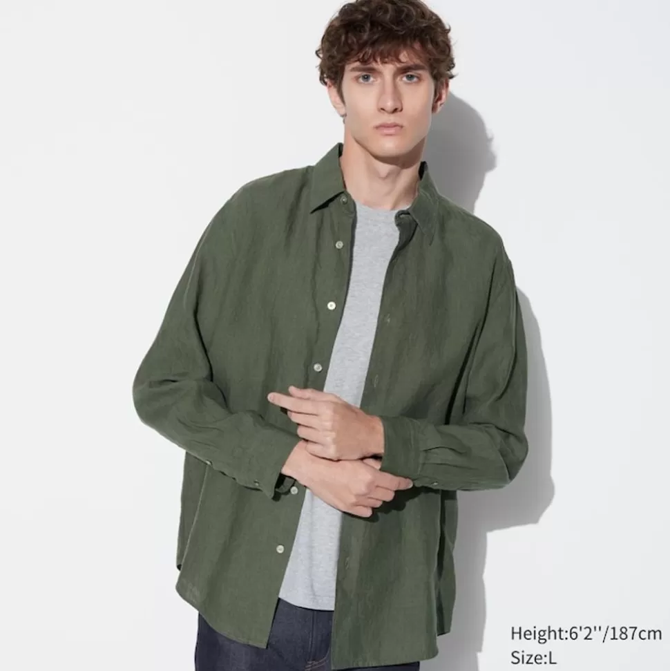 100__premium_leinen_langarm_hemd_8-1.webp UNIQLO Hemden*100 % Premium Leinen Langarm Hemd