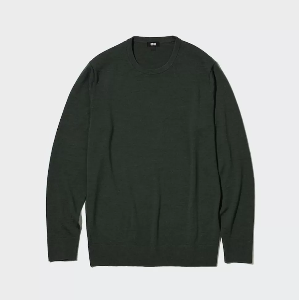 UNIQLO Pullover & Strickjacken*100% Extra Feine Merinowolle Pullover