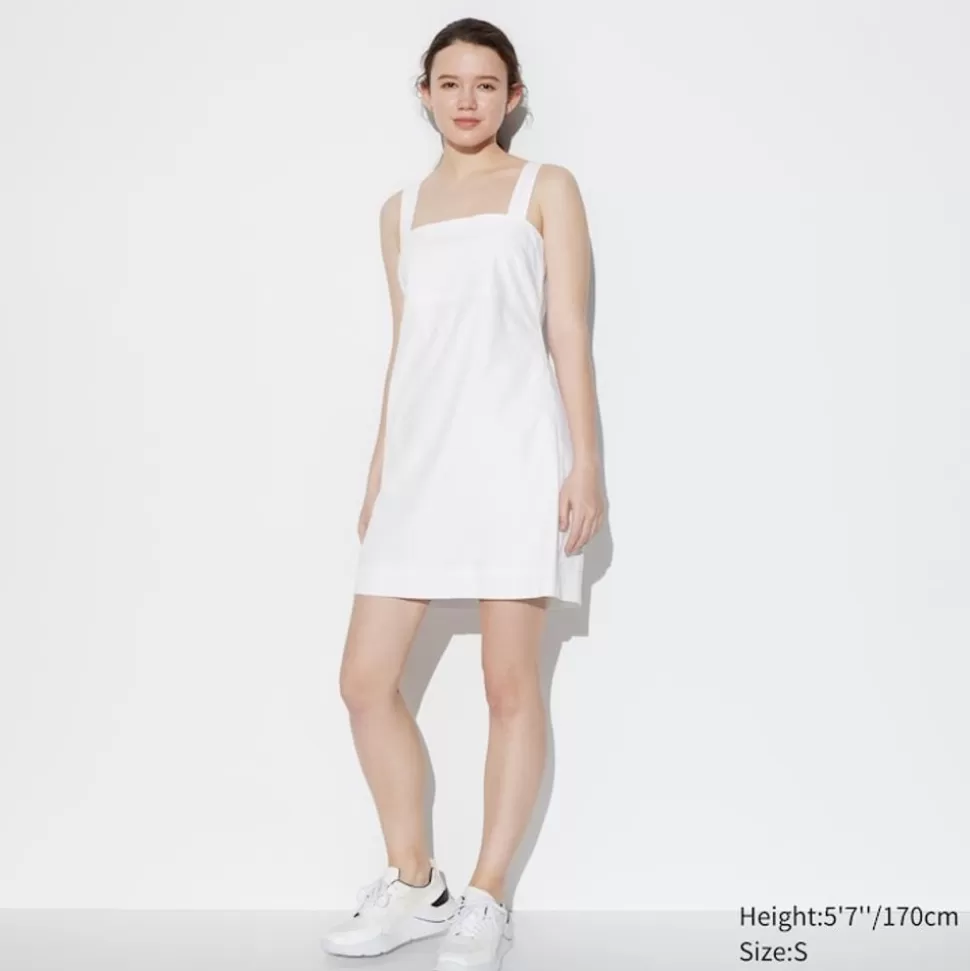 UNIQLO Kleider, Jumpsuits & Overalls*Armelloses Leinenmix Minikleid