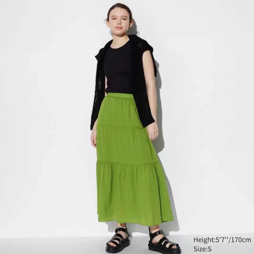 UNIQLO Röcke*Baumwolle Stufenrock
