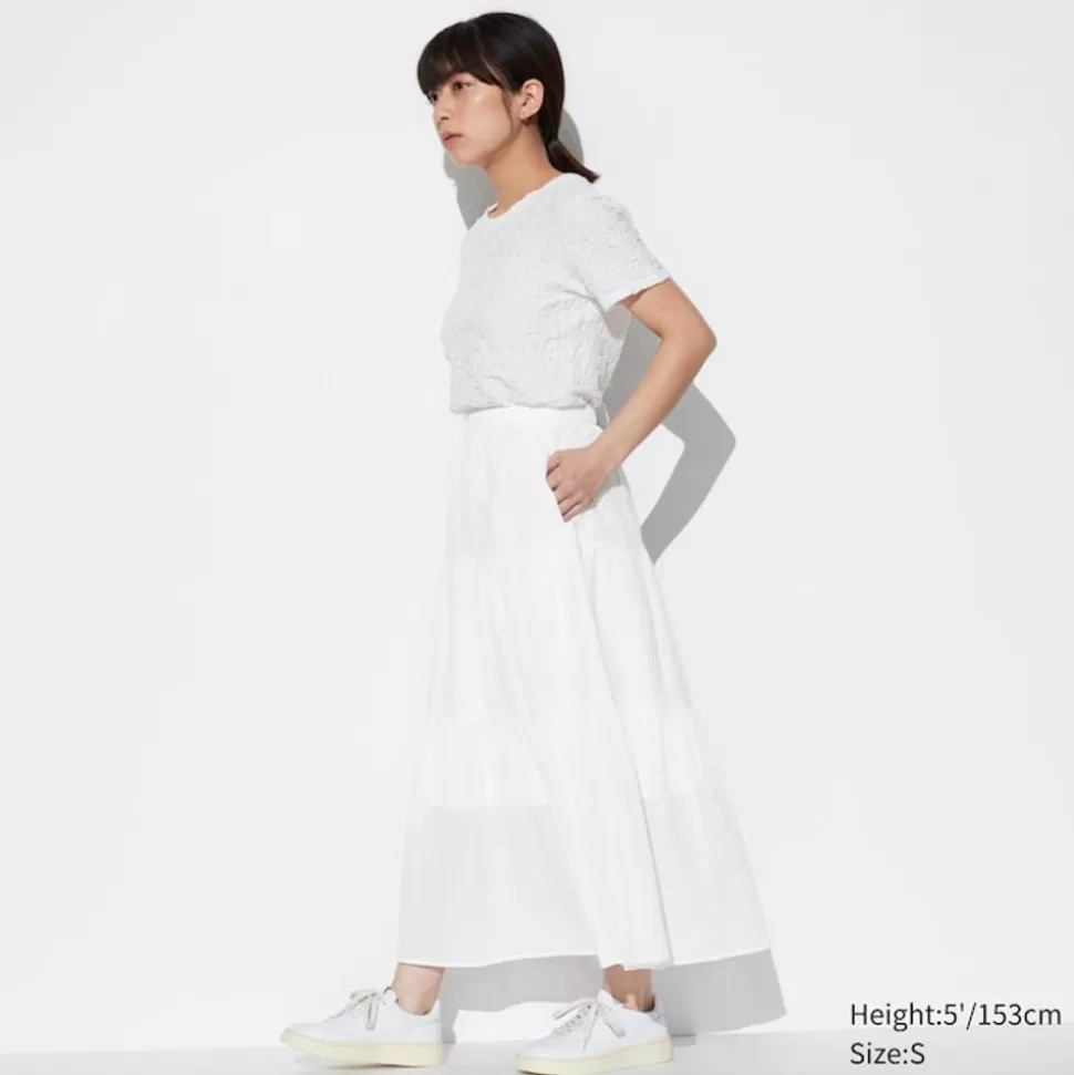 UNIQLO Röcke*Baumwolle Stufenrock (Kurz)