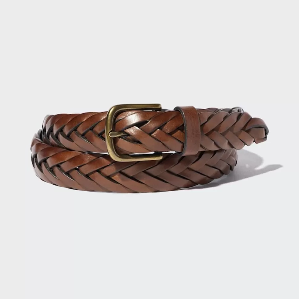 UNIQLO Accessoires & Taschen*Breitgeflochtener Ledergurtel