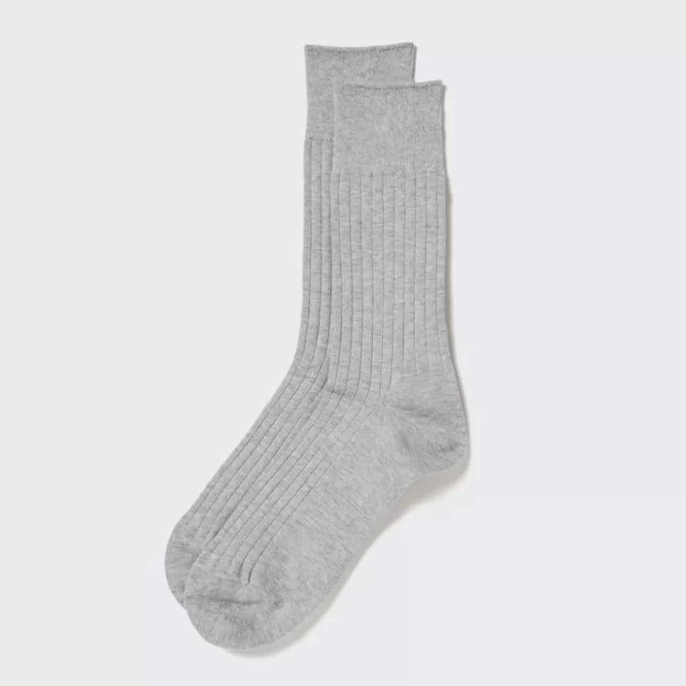 UNIQLO Socken*Breitgerippte Supima Baumwolle Socken