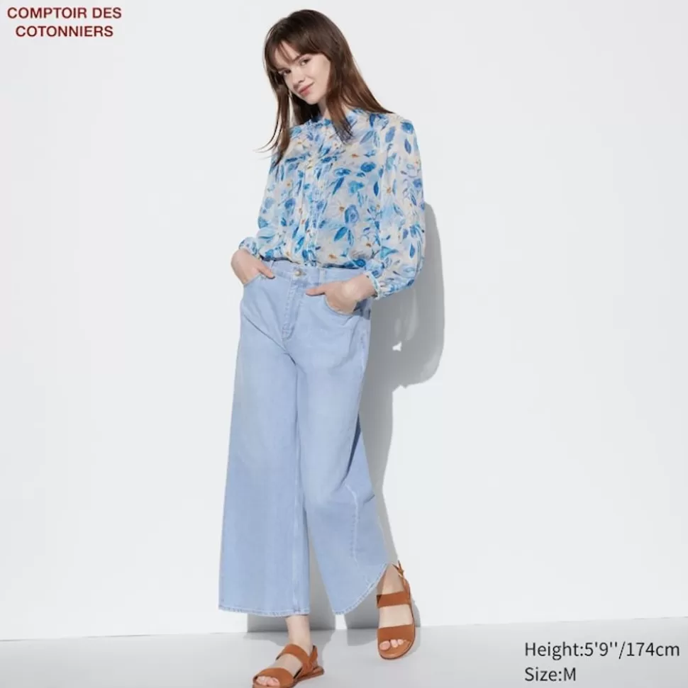 UNIQLO Jeans*Cropped Jeans (Wide Fit)