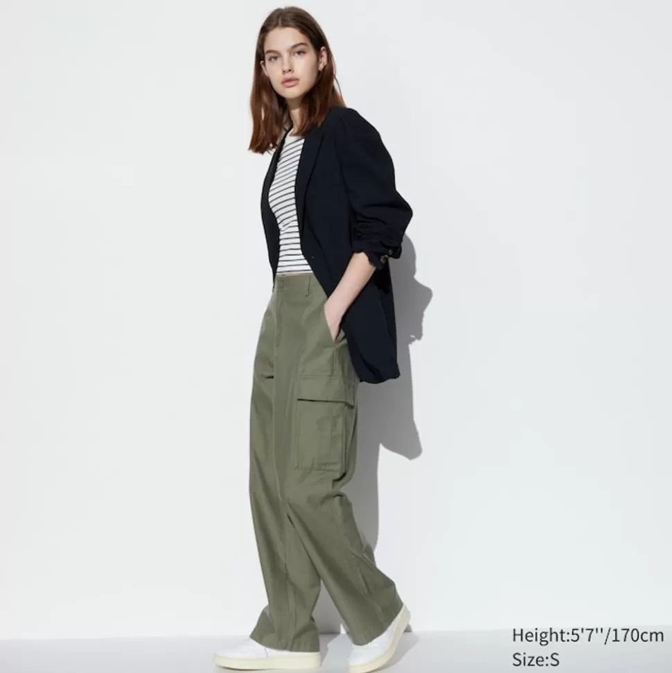 gerade_cargohose_wide_fit_2-2.webp UNIQLO Hosen, Leggings & Jogginghosen*Gerade Cargohose (Wide Fit)