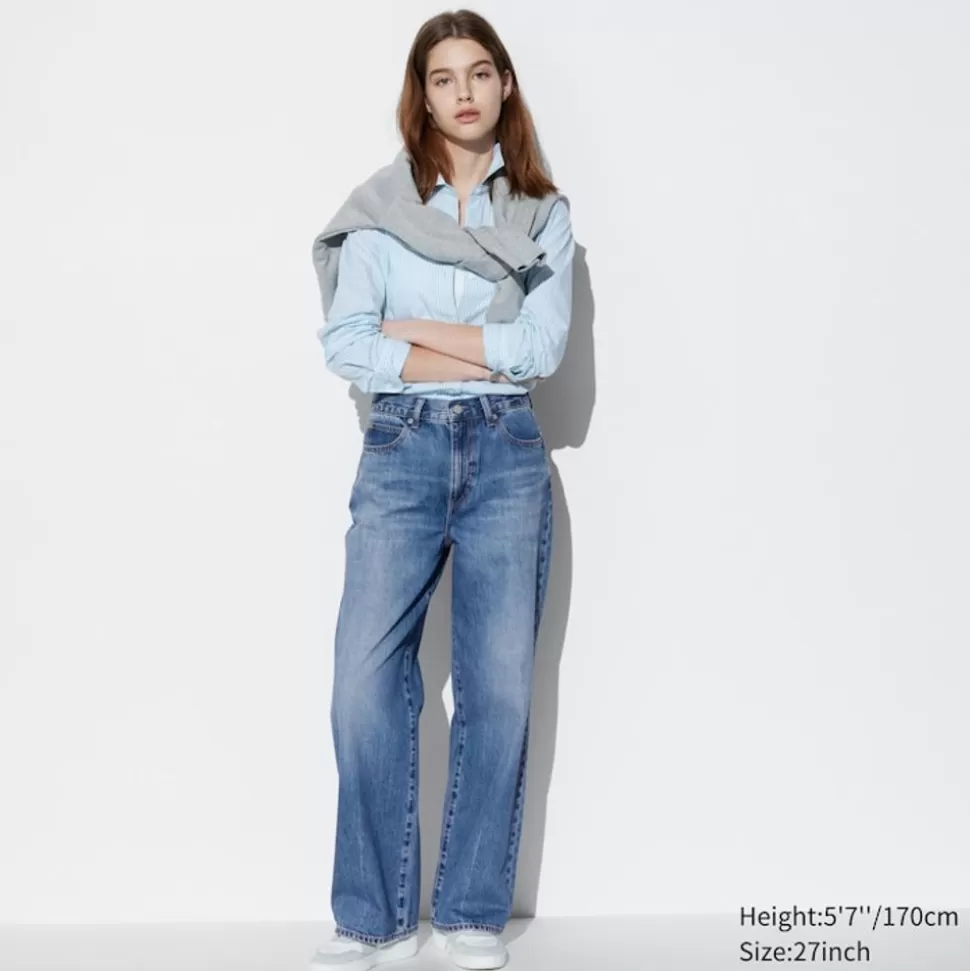 UNIQLO Jeans*Gerade Jeans (Wide Fit)