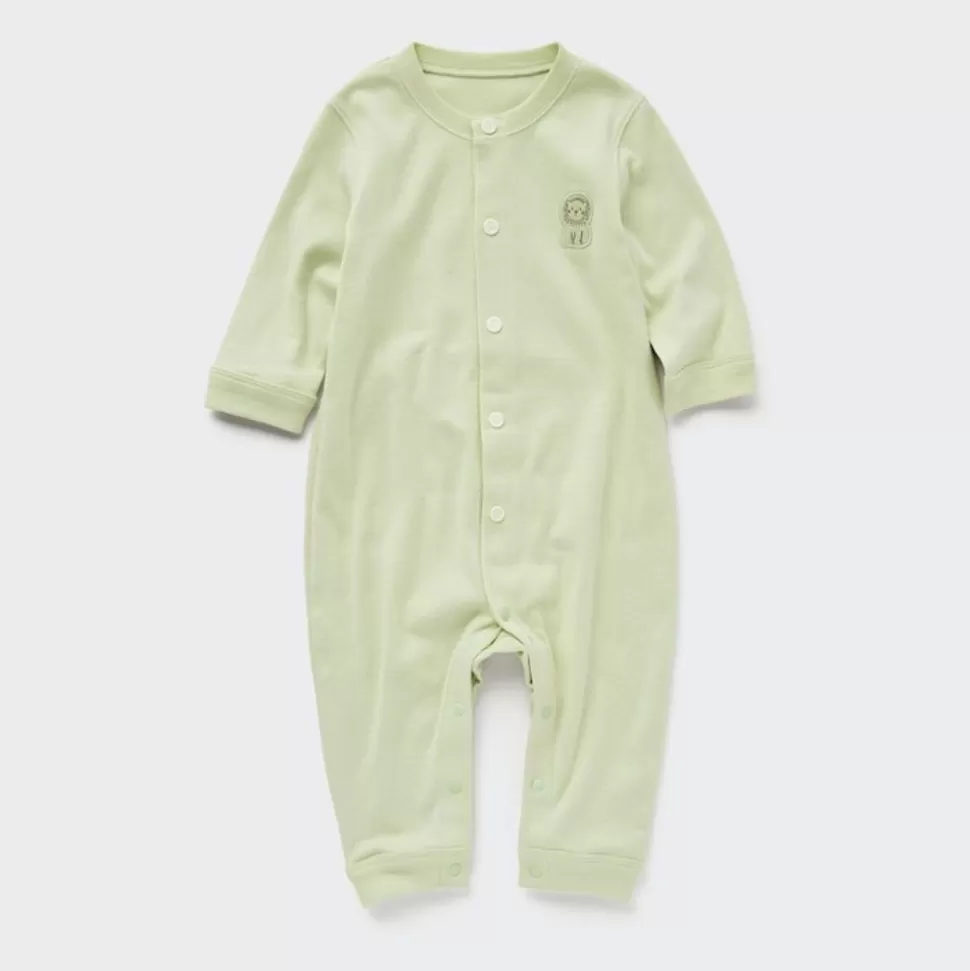 UNIQLO Strampler & Bodys*Gerippter Langarm Strampler