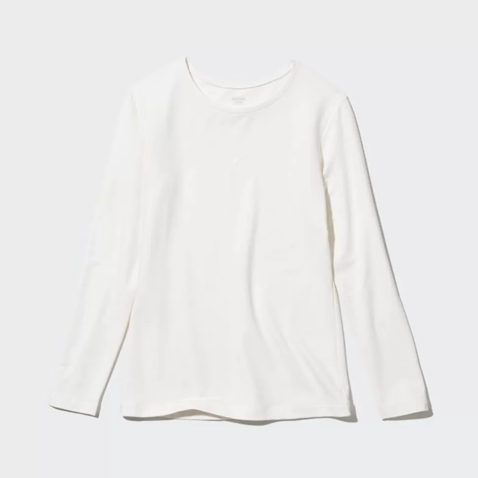 UNIQLO T-Shirts & Oberteile*Heattech Extra Warm Baumwolle Thermo Langarmshirt