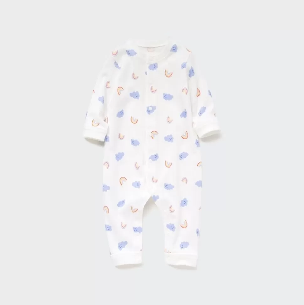 UNIQLO Strampler & Bodys*Joy Of Print Gerippter Langarm Strampler