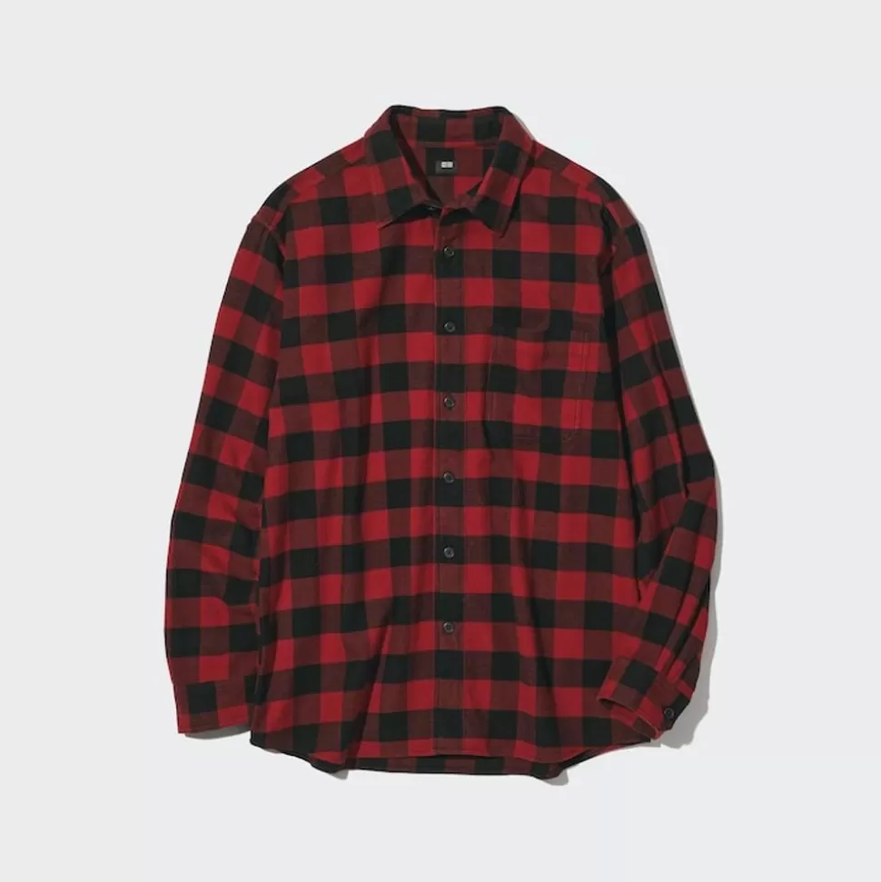 UNIQLO Hemden*Kariertes Flanell Hemd