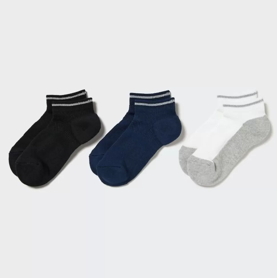 UNIQLO Socken, Strumpfhosen & Leggings*Kinder Reflektierende Kurzsocken (3Er-Set) Grau