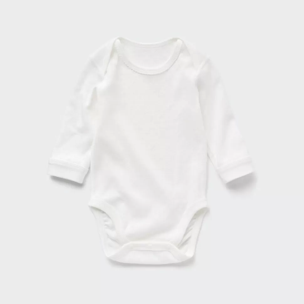 UNIQLO Strampler & Bodys*Langarm Body (Lochmuster)