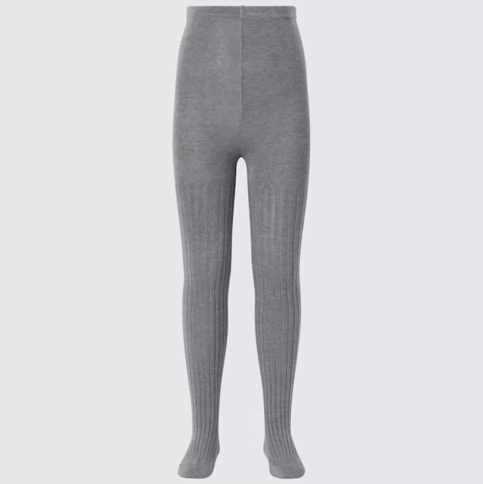 UNIQLO Socken, Strumpfhosen & Leggings*Madchen Heattech Thermo Strumpfhose Mit Glitzerfaden