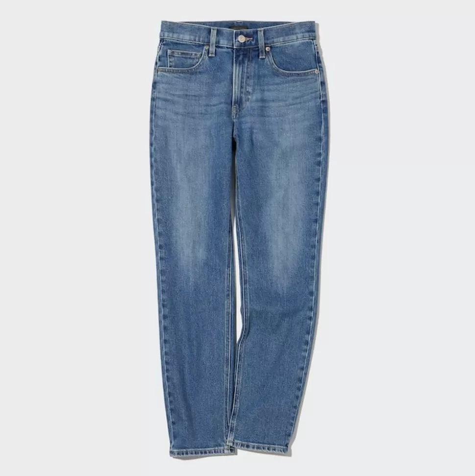UNIQLO Jeans*Straight Jeans In 7/8-Lange (Slim Fit)